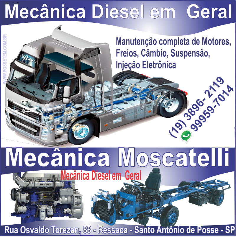Mecânica Moscatelli - Mecânica Diesel em geral