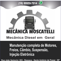 MECÂNICA MOSCATELLI MECÂNICA MOSCATELLI