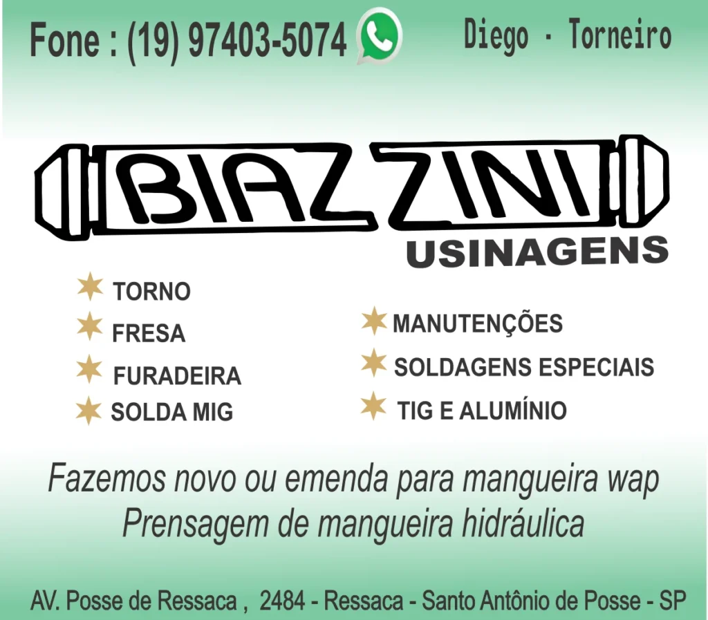 BIAZZINI USINAGENS