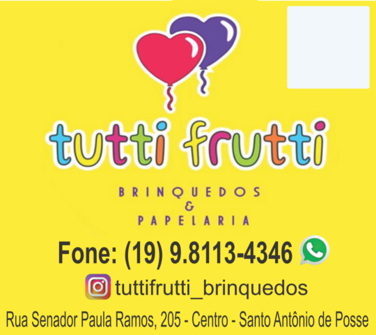 Tutti Frutti Brinquedos e Papelaria