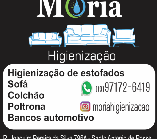 MORIÁ HIGIENIZAÇÃO