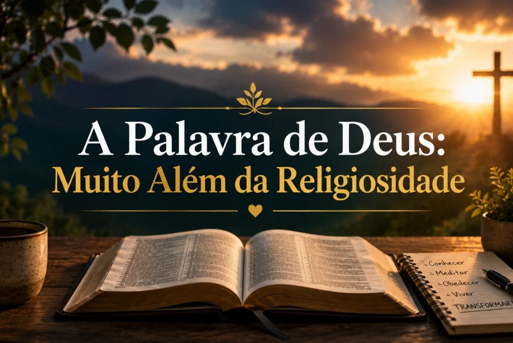 A Palavra de Deus: Muito Além da Religiosidade