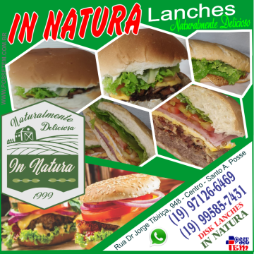 2020 - Lanches - In natura Ago 1