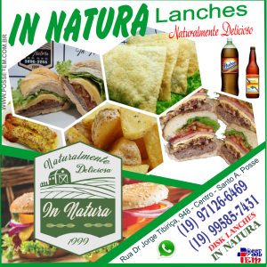 2020 - Lanches In natura