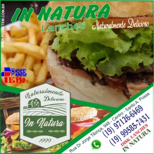 2020 - lanches In Natura 2