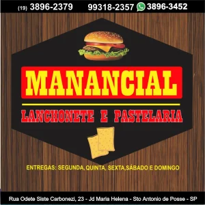 2021 - Manancial Pastelaria Na Posse Tem