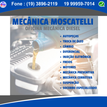 2021 - Mecânica Moscatelli Na Posse Tem0