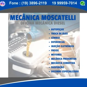 2021 - Mecânica Moscatelli Na Posse Tem0