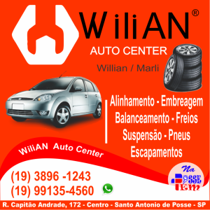 2021 - Wiilian Auto Center Na Posse Tem