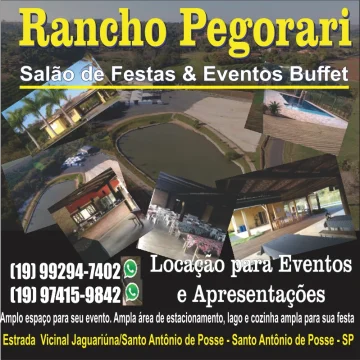 2022 - Rancho pegorari Eventos
